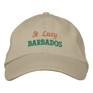 Brodée St Lucy, Barbade Casquette de baseball brodé