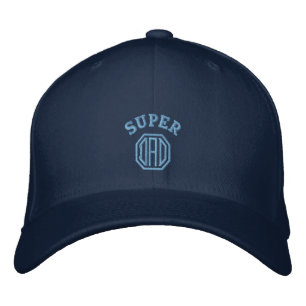 Brodée Super Papa casquette brodé