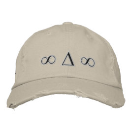 Brodée Symboles casquette en serrure