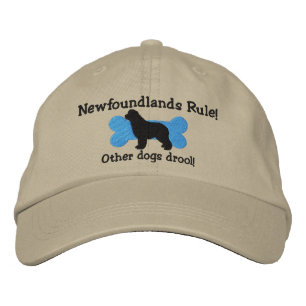 Brodée Terre-Neuve Casquette brodé