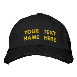 Brodée Texte personnalisé Casquette personnalisé Votre Ca