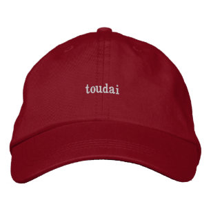 Brodée toudai sifu 852 casquette hk - hong kong casquette
