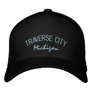 Brodée Traverse City Michigan Casquette brodé