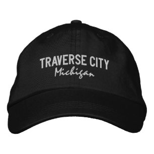 Brodée Traverse City Michigan Casquette brodé