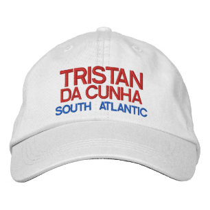Brodée Tristan da Cunha - Casquette personnalisé de l'île
