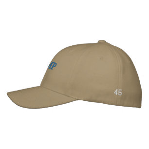 BRODÉE TRUMP USA #45 CASQUETTE BASEBALL