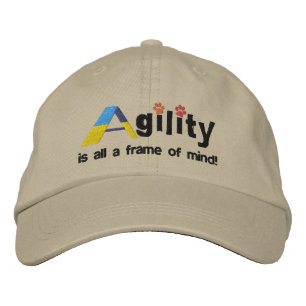 Brodée Un cadre de Casquette brodé d'esprit