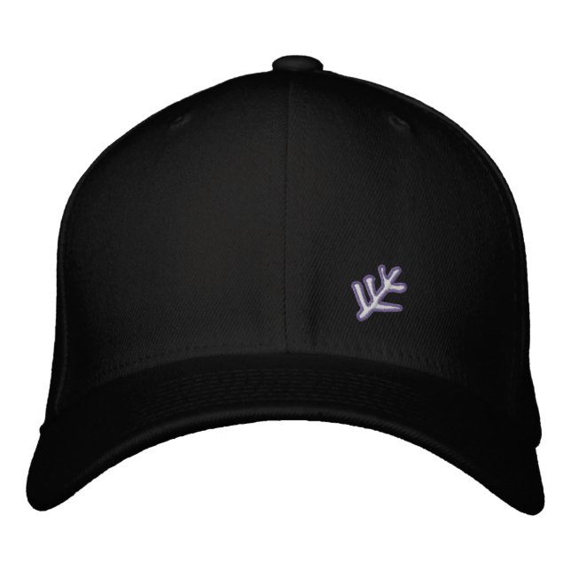 Brodée Un casquette plus ancien de signe (Devant)