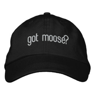 Brodée un orignal ? casquette