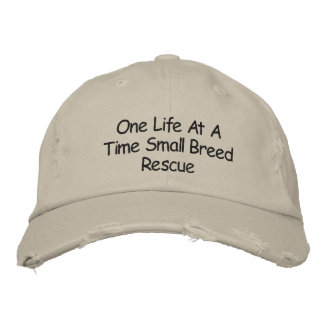 Brodée Une vie à la fois petite race Secourt Casquette