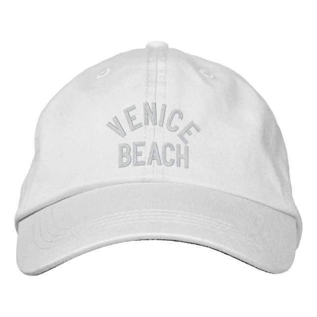 Brodée VENICE BEACH Casquette (Devant)