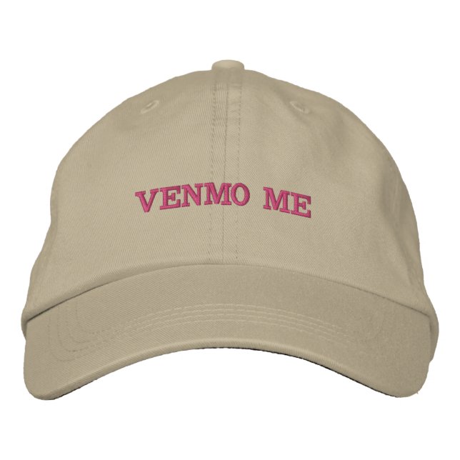 Brodée Venmo je casquette (Devant)
