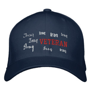 Brodée Vétéran irakien - Casquette brodé
