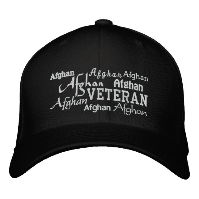 Brodée Vétérinaire de l'Afghanistan - Casquette brodé (Devant)
