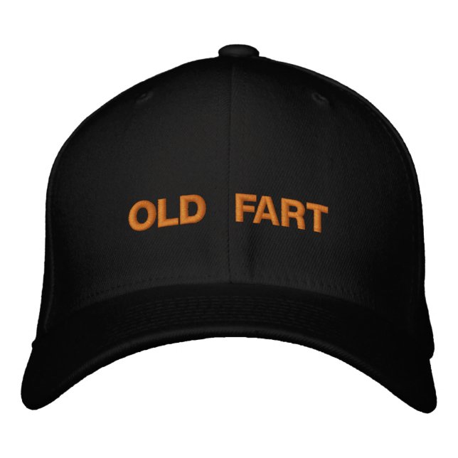 Brodée Vieux Casquette brodé (Devant)