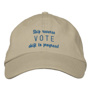 Brodée Vote Élection Politique Amusant Casquette