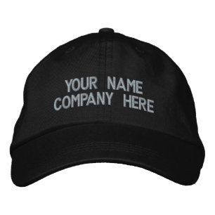 Brodée Votre Casquette de baseball brodé de texte personn