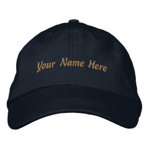 Brodée Votre nom ici Personnalisé Casquette Personnalisé 