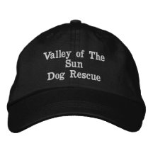 VOTSDR- casquette de baseball réglable - texte