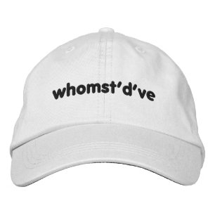 Brodée Whomst'd'avoir Casquette