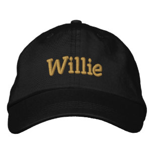 Brodée Willie Casquette / Casquette de baseball personnal