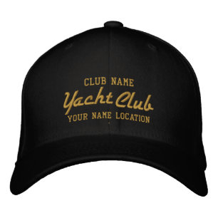 Brodée Yacht Club Casquette personnalisé