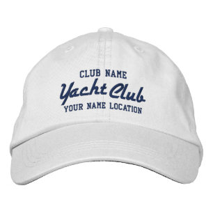 Brodée Yacht Club Casquette personnalisé