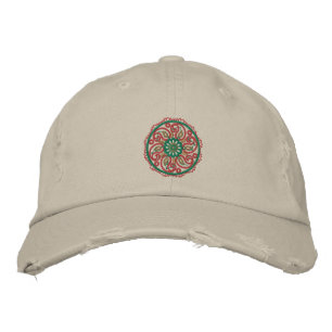 Brodée Yoga Mandala Casquette brodé