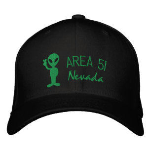 Brodée Zone 51 Nevada Casquette brodé