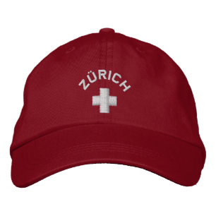 Brodée Zurich (Zurich) Casquette - Suisse Casquette