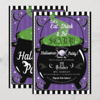 Brodelnder Kessel Whimsical Hexen Halloween-Party