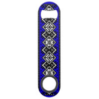 Broderie bleue