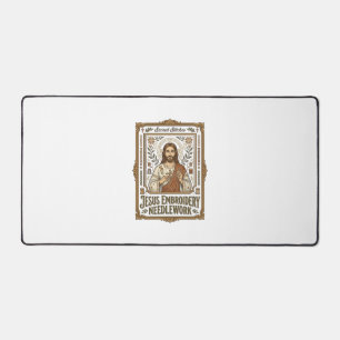 Broderie Jésus Travail à l'aiguille Jésus Broderie