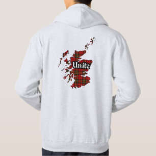 Brodie-Clan-Abzeichen und Tartan-Erwachsenen-Kapuz Hoodie