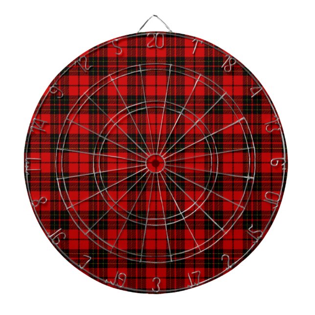 Brodie Tartan kariert Dartscheibe (vorne)