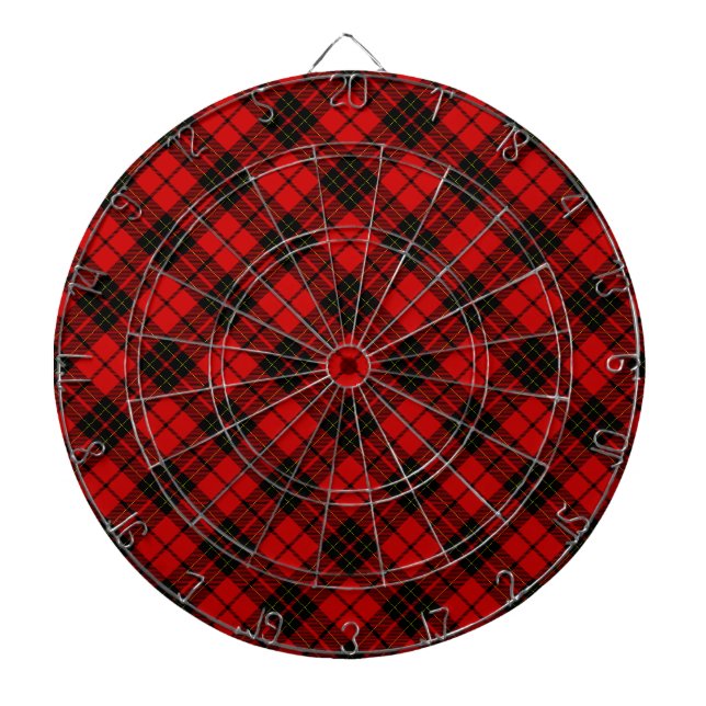 Brodie Tartan kariert Dartscheibe (vorne)
