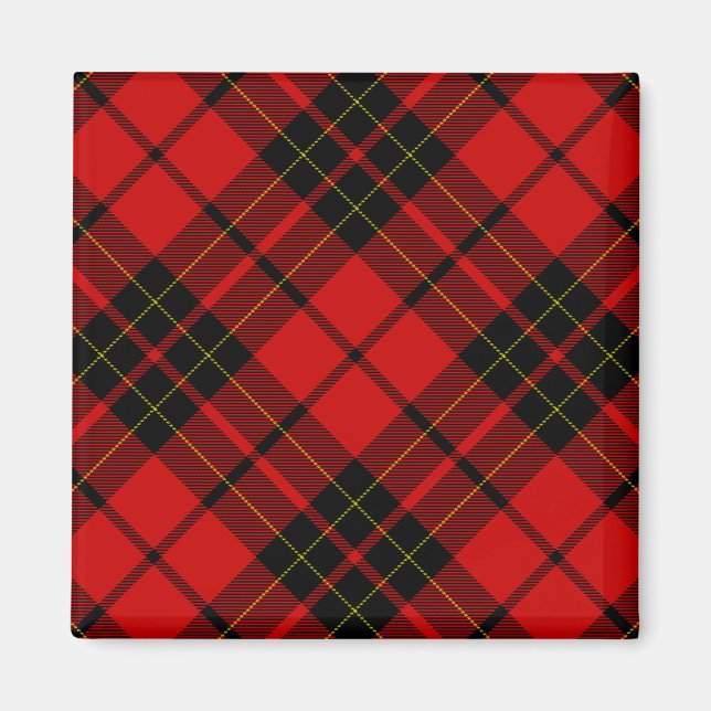 Brodie Tartan kariert Magnet (Vorne)