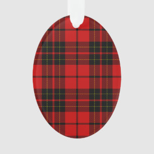 Brodie tartan rouge noir plaid