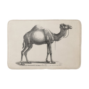 Brodtmann Dromedary Camel Sketch Badematte
