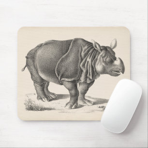 Brodtmann Rhinoceros Sketch Mousepad