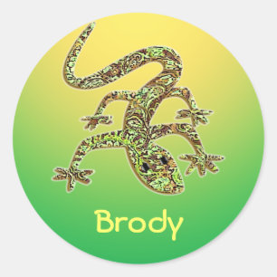 Brody Gecko / Salamander / Lizard Sticker 1