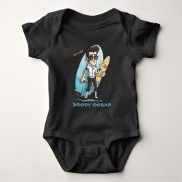 Brody Ocean Wavecrest Baby Strampler