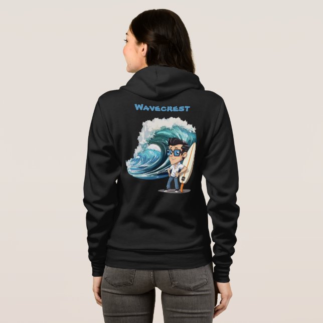 Brody Ocean Wavecrest Hoodie (Schwarz voll)