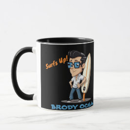 Brody Ocean Wavecrest Tasse