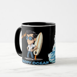 Brody Ocean Wavecrest Tasse