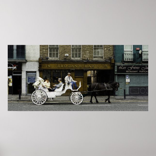 Brogans Bar Color Mosaik Poster (Vorne)