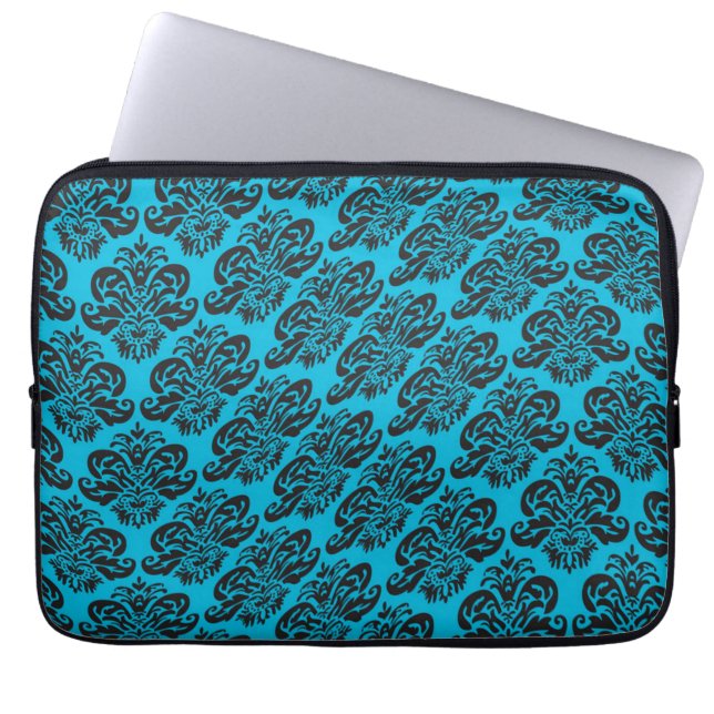 Brokatmuster Laptopschutzhülle (Vorderseite)
