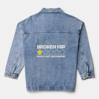 Broken Angesagt würde keinen Angesagten Ersatz emp Jeansjacke