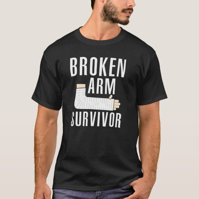 Broken Arm Survivor 2 T-Shirt (Vorderseite)