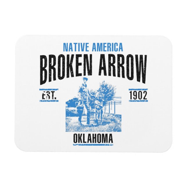 Broken Arrow Magnet (Horizontal)